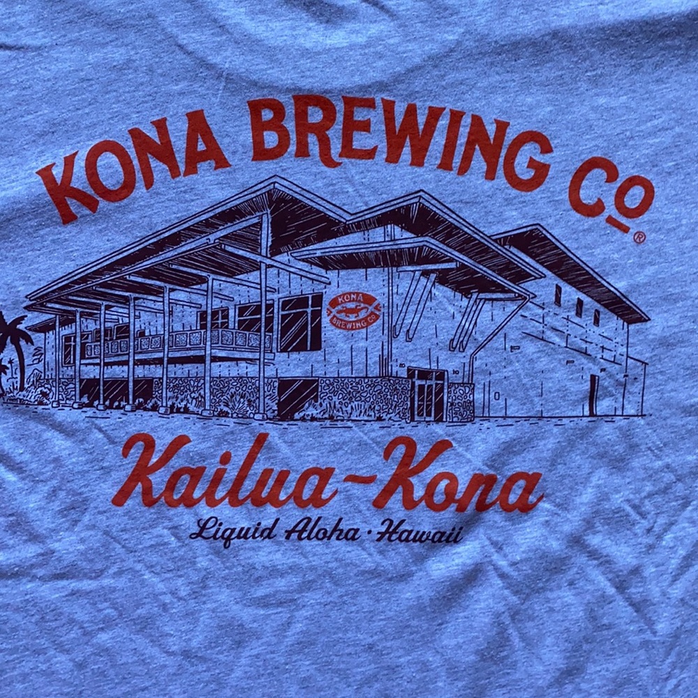 NEW Kona Brewing Co The Thirsty Gecko Men’s Shirt Hawaii XL